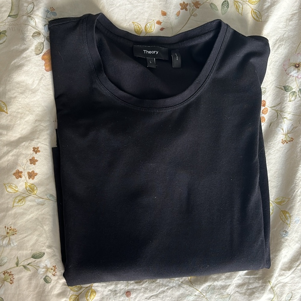 Theory Black Ranmire knit Large - Picture 4 of 5